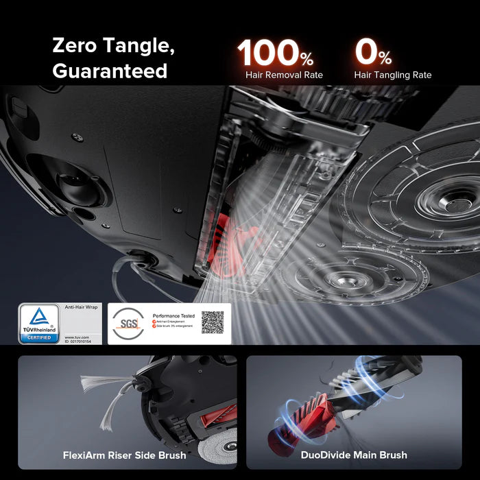 Roborock Saros 10R Robot Vacuum with Multifunctional Dock 4.0 (Upgraded from S8 MaxV Ultra)