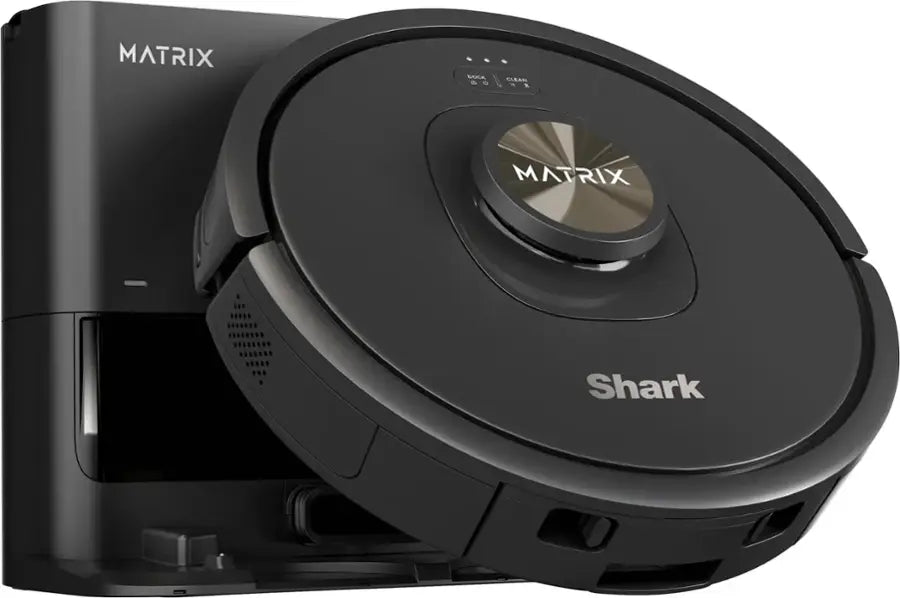 Matrix Self-Emptying Robot Vacuum with Precision Home Mapping and Extended Runtime, Wi-Fi Connected - Black