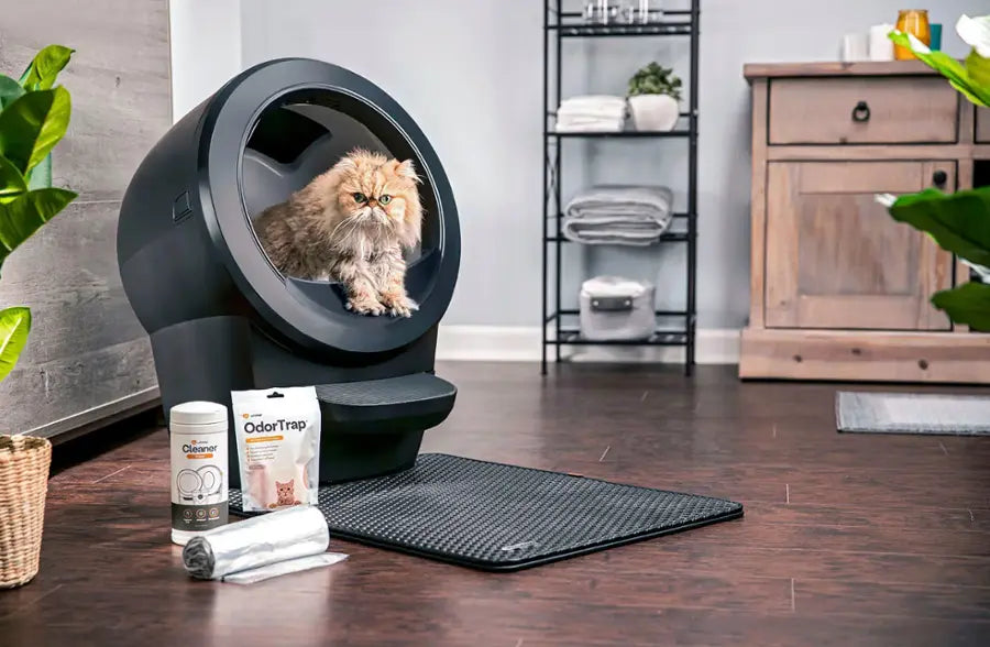 Whisker - Litter-Robot 4 Smart App-Controlled Self-Cleaning Litter Box Core Accessories Bundle