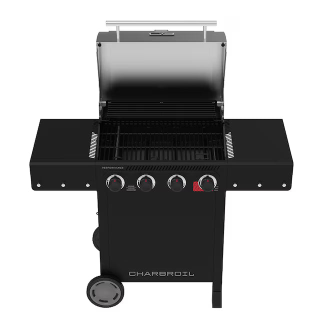 Charbroil Performance Series Black and Silver 4 -Burner Liquid Propane Gas Grill