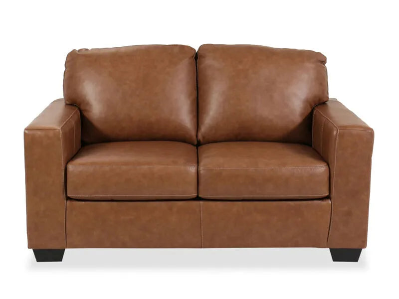 Bolsena Leather Loveseat