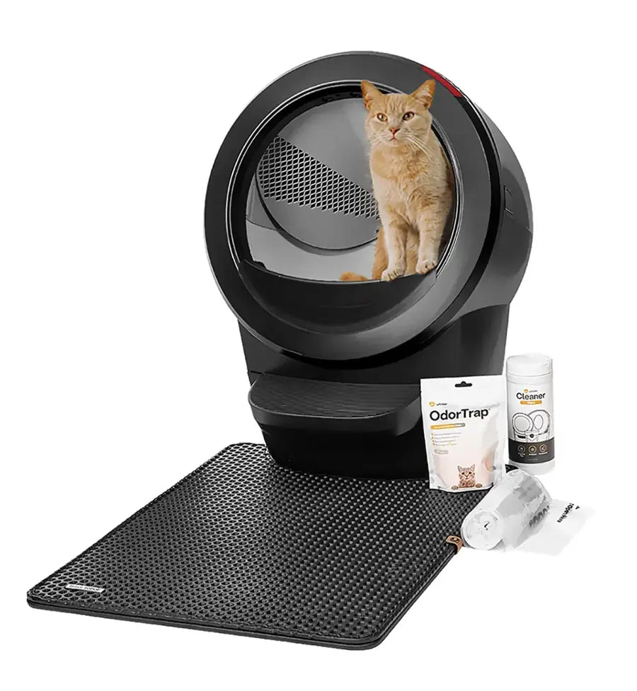 Whisker - Litter-Robot 4 Smart App-Controlled Self-Cleaning Litter Box Core Accessories Bundle